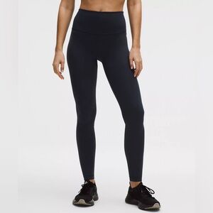 Lululemon Wunder Train High-Rise Tight 28" - True Navy